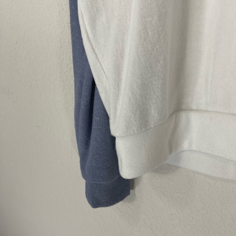 Make+Model Jumper Pullover Blue White “Good Day S… - image 7